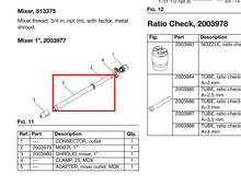 Load image into Gallery viewer, Graco 2003980 Shroud,mixer,1 - highlighted in parts diagram