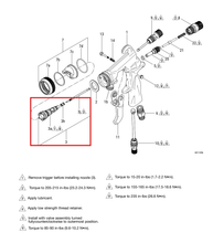 Load image into Gallery viewer, Graco 2004194 Kit,fluid And Needle Cartridge, .055 - highlighted in parts diagram