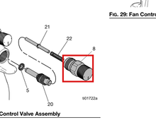 Load image into Gallery viewer, Graco 2004207 Kit,fluid Adjust Valve - highlighted in parts diagram
