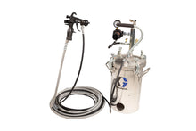 Load image into Gallery viewer, Graco 2006498 2 Gallon (7.5 L) Pressure Pot with Agitator and Stellair ACE Air Spray Gun, 0.055 in (1.4 mm) nozzle, 25 ft (7.6 m) fluid and air hose