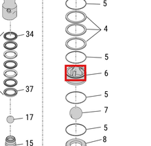 Load image into Gallery viewer, Graco 2007062 Kit, Guide, Ball, 1.5, Spring Load - highlighted in parts diagram