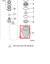 Load image into Gallery viewer, Graco 2007069 Kit,housing,inlet (2.5) - highlighted in parts diagram