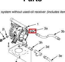 Load image into Gallery viewer, Graco 202965 Fitting, Union, Adapter - highlighted in parts diagram