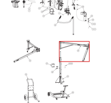 Load image into Gallery viewer, Binks 203-1607 GEL COAT BOOM ASSEMBLY -- Ref 24, Century Ext Mix Gel Coat Manual 77-2941 [ English ]