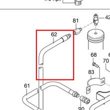 Load image into Gallery viewer, Graco 204561 HOSE, COUPLED, 61089 - item 62 highlighted in the Graco 306556EN parts diagram
