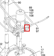Load image into Gallery viewer, Graco 205102 Hose Set - highlighted in parts diagram