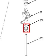 Load image into Gallery viewer, Graco 205448 Coupling, Hose - highlighted in parts diagram