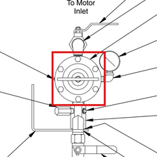 Load image into Gallery viewer, Graco 206197 Air Pressure Regulator with 1/2 inch npt inlet and outlet, 1/4 gauge port, tee handle type - item 150 highlighted in the Graco 310524EN-W parts diagram