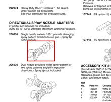 Load image into Gallery viewer, Graco 206235 Nozzle, Spray, Swiv - highlighted in parts diagram