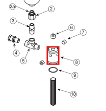 Load image into Gallery viewer, Binks 207-11689 FILTER HEAD -- Ref 8, 207-12259 Filter Assembly Manual 77-2807 EN [ English ]