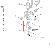 Load image into Gallery viewer, Graco 207675 Manifold, Air - highlighted in parts diagram