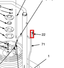 Load image into Gallery viewer, Graco 208048 Hose,coupled 61089 - highlighted in parts diagram