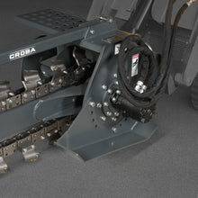 Load image into Gallery viewer, MechMaxx 20'' Cutting Depth Mini Skid Steer Trencher