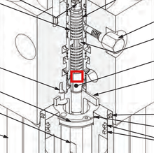 Load image into Gallery viewer, Graco 210292 Guide, Trip - highlighted in parts diagram