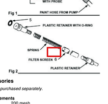 Load image into Gallery viewer, Graco 210732 Filter Kit - highlighted in parts diagram