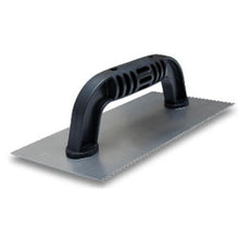 Load image into Gallery viewer, Marshalltown 211 Notch Trowel - 1/16 x 1/32 x 5/64 U (cutback) &amp; 1/8" x 1/8" x 1/16" U