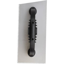 Load image into Gallery viewer, Marshalltown 211 Notch Trowel - 1/16 x 1/32 x 5/64 U (cutback) &amp; 1/8" x 1/8" x 1/16" U