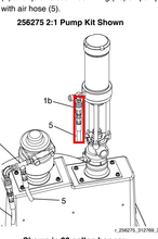 Load image into Gallery viewer, Graco 212005 Hose, Coupled - highlighted in parts diagram