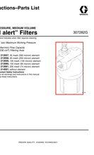 Load image into Gallery viewer, Graco 213058 Low Pressure Red Alert Filter, 6 gpm (22.7 lpm), 60 mesh (250 micron) element, 3/4 npt - highlighted in parts diagram
