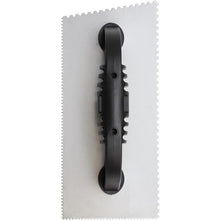 Load image into Gallery viewer, Marshalltown 213 Notch Trowel - 1/8 x 3/32 x 1/8 U (cutback) &amp; 1/16" SQ