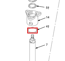 Load image into Gallery viewer, Graco 215336 Stainless Steel Displacement Repair Kit - highlighted in parts diagram