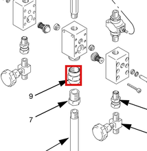 Load image into Gallery viewer, Graco 215618 Valve, Check - highlighted in parts diagram
