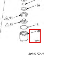 Load image into Gallery viewer, Graco 217102 Intake Valve for Displacement Pump 215956, Series C - highlighted in parts diagram