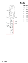 Load image into Gallery viewer, Graco 220465 Displacement Pump for 5:1 Ratio Monark Pump - highlighted in parts diagram