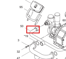 Load image into Gallery viewer, Graco 220485 Manifold, Outlet - highlighted in parts diagram