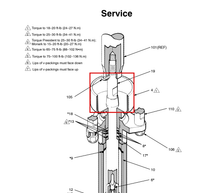 Load image into Gallery viewer, Graco 223590 Nut, Packing - highlighted in parts diagram