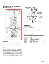 Load image into Gallery viewer, Graco 22604 Sharpe Self-Relieving Air Regulator for 6760 Dryaire Desiccant System, 3/8 in FNPT x 1/4 in FNPT, 100CFM - highlighted in parts diagram