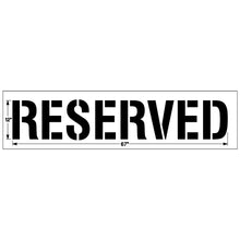 Load image into Gallery viewer, NewStripe RESERVED Stencil