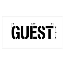 Load image into Gallery viewer, NewStripe GUEST Stencil