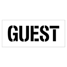 Load image into Gallery viewer, NewStripe GUEST Stencil