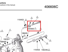 Load image into Gallery viewer, Graco 234363 Valve, Air,assy - highlighted in parts diagram