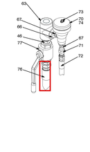 Load image into Gallery viewer, Graco 234428 Hose,coupled - highlighted in parts diagram