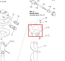 Load image into Gallery viewer, Graco 235535 Housing, Outlet, Sst - highlighted in parts diagram