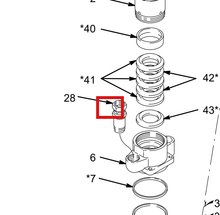 Load image into Gallery viewer, Graco 236433 Fitting Union Adapter - highlighted in parts diagram