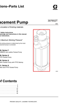 Load image into Gallery viewer, Graco 237141 Displacement Pump, Carbon Steel, Leather and PTFE Packed Pump - highlighted in parts diagram