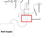Load image into Gallery viewer, Graco 238245 Bracket, Wall Mount &amp; Hardware - highlighted in parts diagram