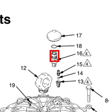 Load image into Gallery viewer, Graco 238876 Valve, Relief - highlighted in parts diagram