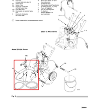 Load image into Gallery viewer, Graco 239364 Hose, Cpld, Twin, 6.3mm, 1/4 - highlighted in parts diagram