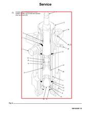 Load image into Gallery viewer, Graco 241648 Pump,recip,displ - highlighted in parts diagram
