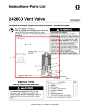 Load image into Gallery viewer, Graco 242063 Vent Valve - 3/4 in. NPT Male, 3800 psi - highlighted in parts diagram