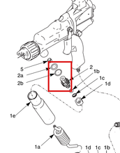 Load image into Gallery viewer, Graco 245211 Fitting, Es,hc,assy - highlighted in parts diagram