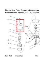 Load image into Gallery viewer, Graco 245365 Housing, Assm, Upper - highlighted in parts diagram