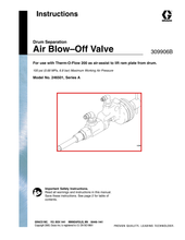 Load image into Gallery viewer, Graco 246501 Valve, Blow Off - highlighted in parts diagram