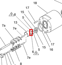 Load image into Gallery viewer, Graco 246596 Kit,repair, Gears - highlighted in parts diagram