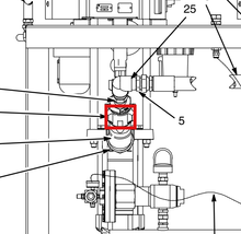 Load image into Gallery viewer, Graco 246929 Valve, Check - highlighted in parts diagram