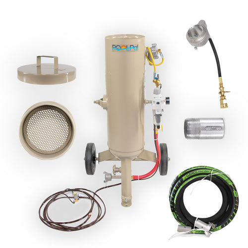 Clemco 24775 - B/Mach Aerolyte Pool Pal 1CF Complete Package